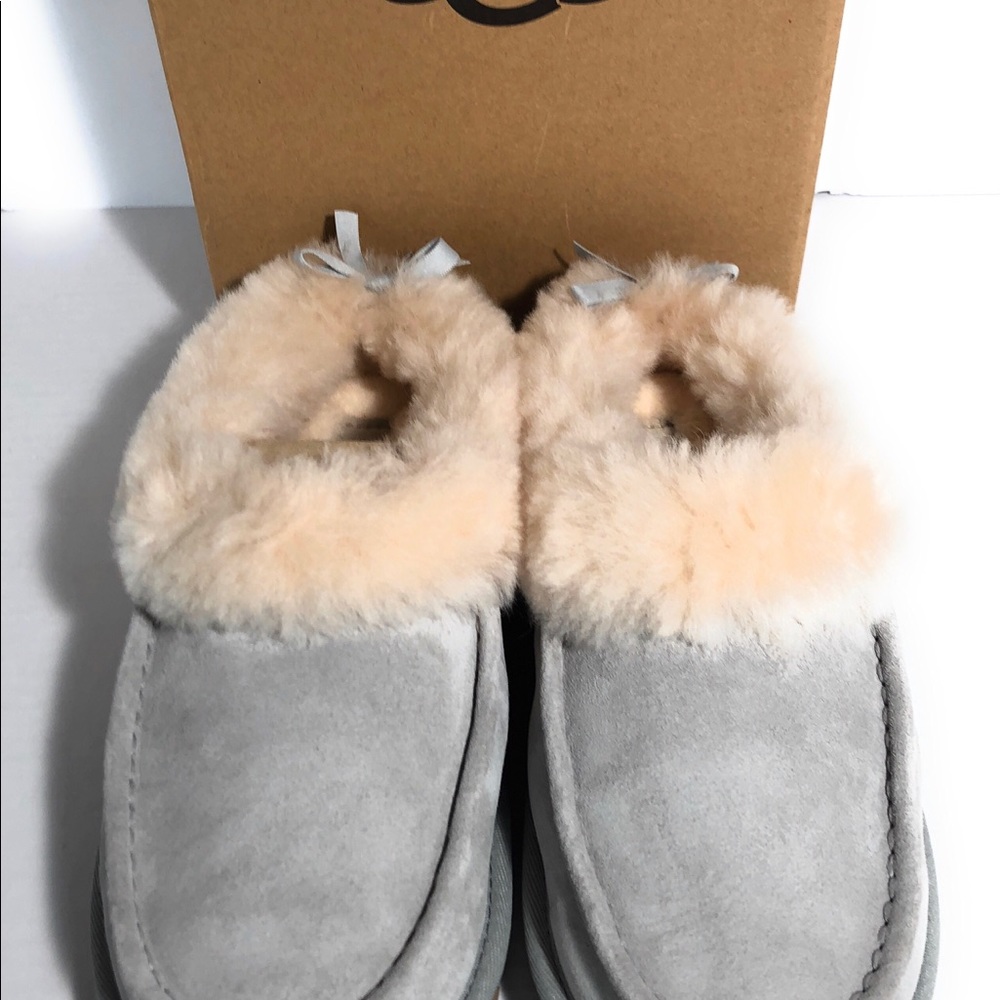 Ugg Grove moccasin slippers gray nib size *RARE* - Picture 5 of 8